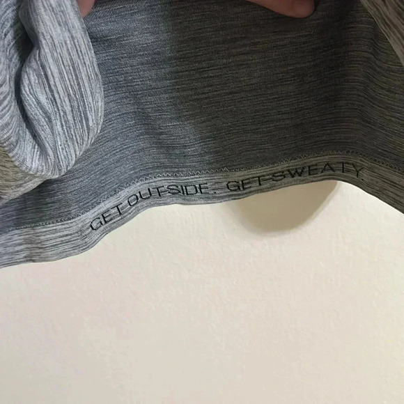 EUC Lululemon Gray Button Up Polo - Picture 2 of 4